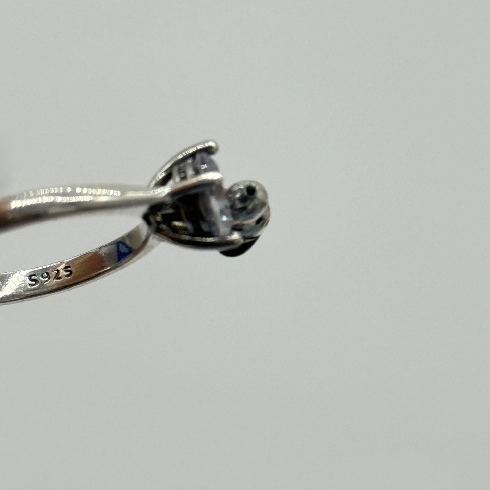 Snoopy 3D CZ Women’s Ring Sterling Silver S925 Size 8 NEW - Picture 4 of 4